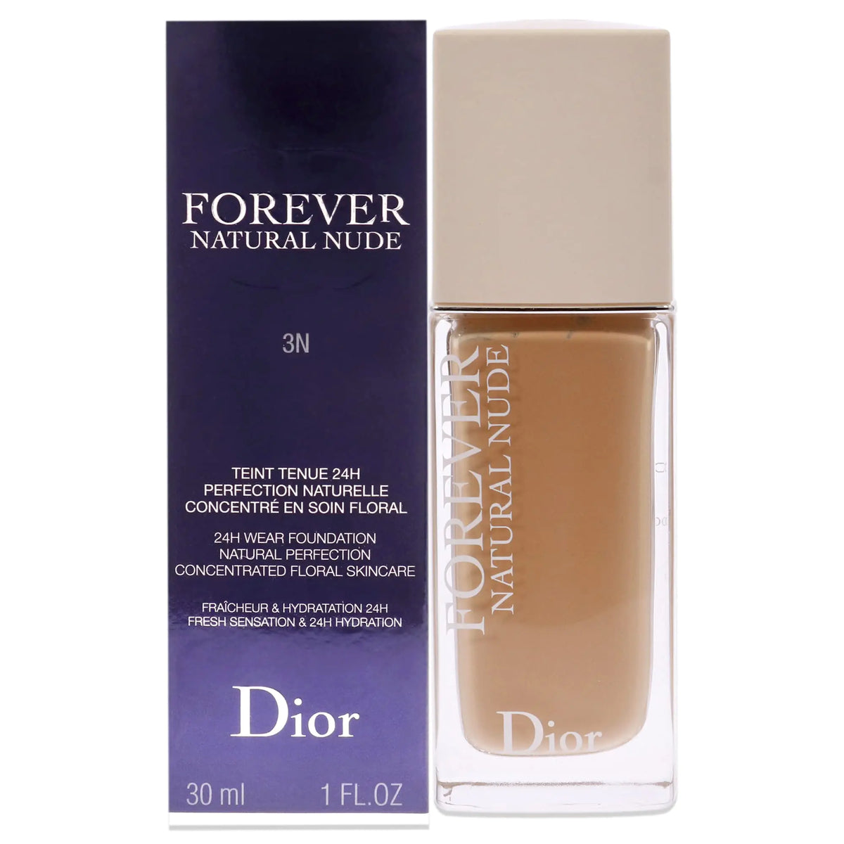 Christian Dior Dior Forever Natural Nude Foundation - 3N Neutral Women Foundation 1 oz Mimarta