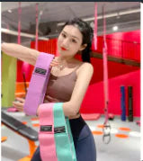 Rubber Elastic Squat For Home Exercise Gym Yoga Workout Sport Equipment Rieworkes