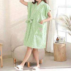 Yunduoge Girls' Absorbent Bath Skirt Robe Mimarta