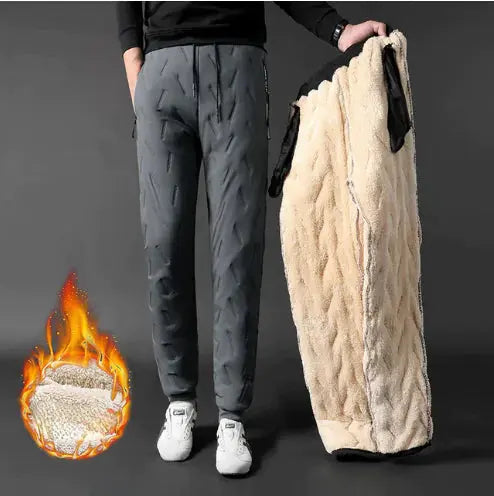 Winter Men Lambswool Sweatpants Rieworkes