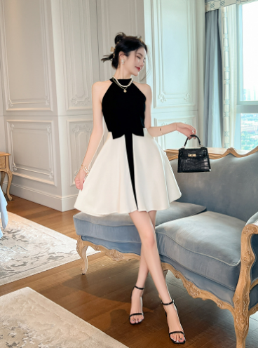Vintage Elegant Strapless A-Line Dress for Women Mimarta