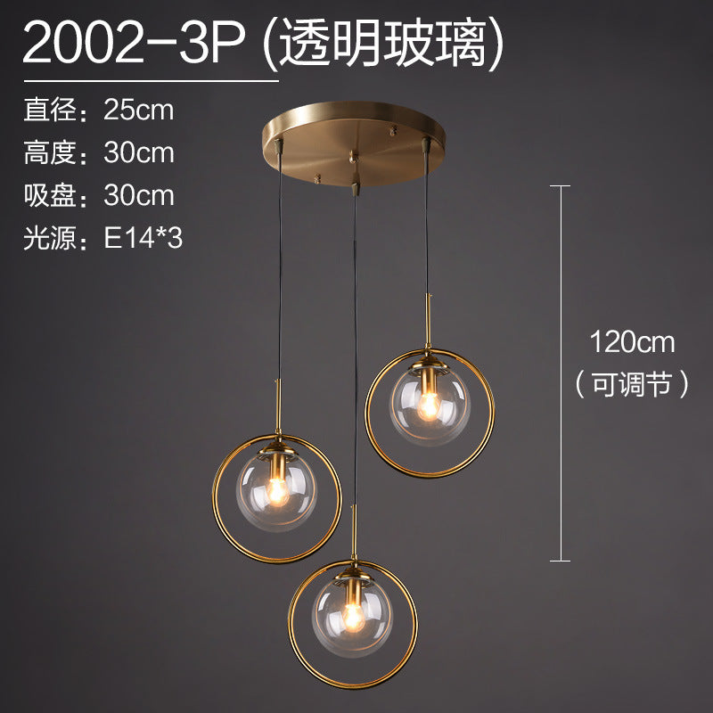 Nordic Modern Minimalist Glass Pendant Light Mimarta