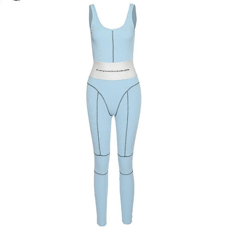 Summer Women's Slim Fit Sleeveless Jumpsuit Mimarta
