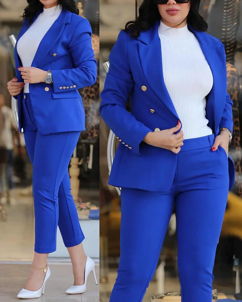 2023 Women's Casual Fashion Suit Set for Work Mimarta