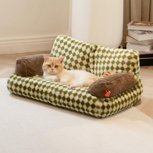 Fluffy Cat Couch Washable Pet Couch Bed For Cats And Small Dogs Up To Non-Slip Dog Beds Mimarta