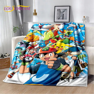 Pokemon Soft Plush Blanket Rieworkes