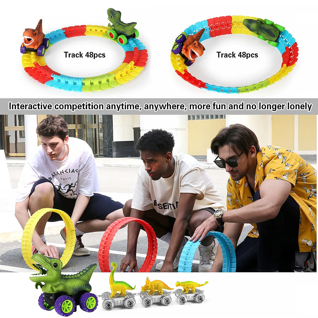 Climbing Anti Gravity Rail Car Toys Rieworkes
