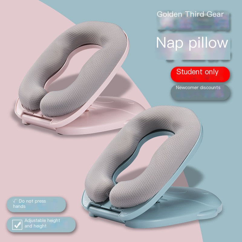 Golden Three-Stage Portable Napping Pillow for Kids Mimarta