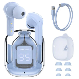 ACEFAST T6 TWS Earphone Wireless Bluetooth 5.0 Headphones Sport Gaming Headsets Noise Reduction Earbuds with Mic + Free cover Rieworkes
