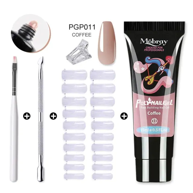 Poly Nail Gel Set Rieworkes