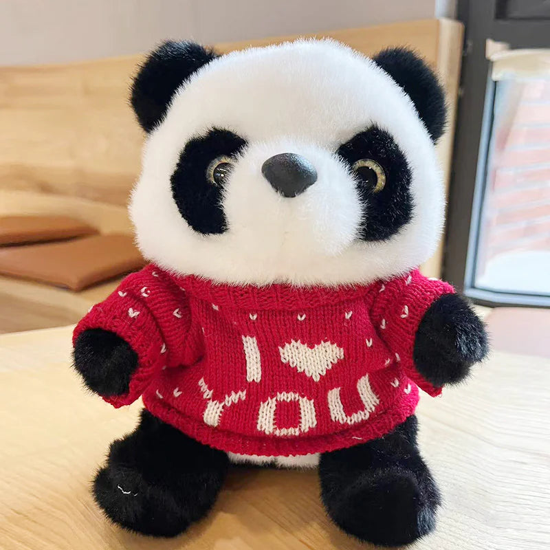 Giant Panda Sweater Plush Toy Rieworkes
