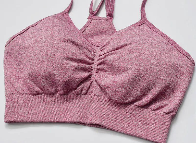 2020 New Cross-Border Yoga Outfit - Crop Top &amp; Bra Mimarta