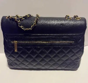 Flap with Top Black Lux Bag Mimarta
