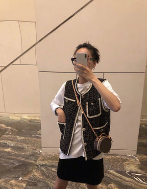 T4370 Small Chanel Style Vest Mimarta