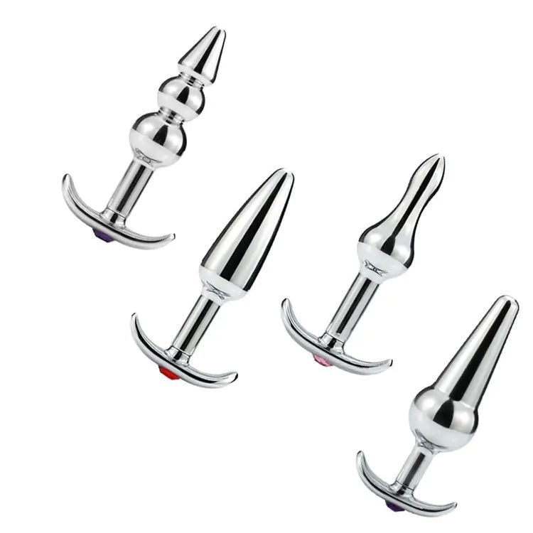 Metal Anal Toy Set for Adult Pleasure and Exploration Mimarta