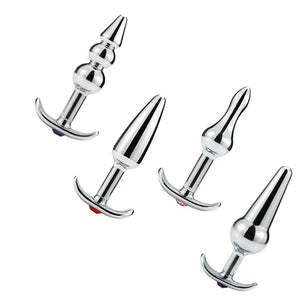 Metal Anal Toy Set for Adult Pleasure and Exploration Mimarta