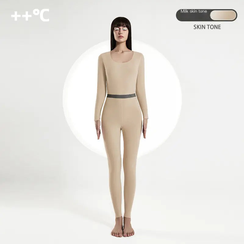 Seamless Thermal Underwear Set for Couples (Winter) Mimarta