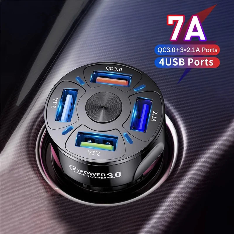 Car Mobile Phone Charger USB Charger Rieworkes