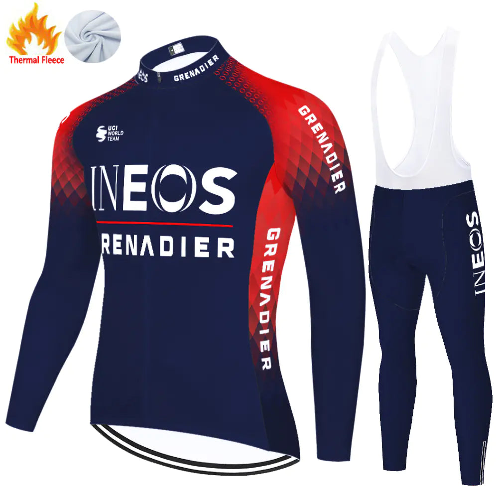 GRENADIER Winter Thermal Fleece Cycling Clothing for Men Mimarta