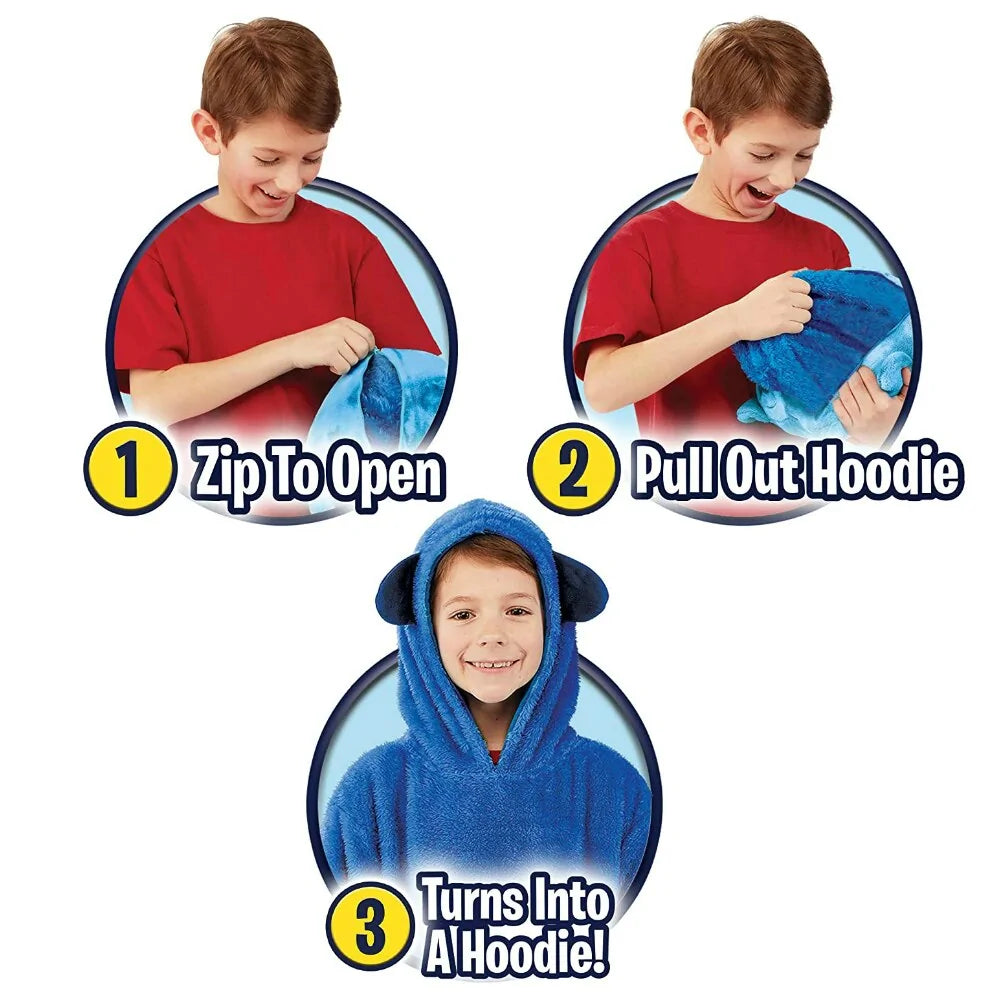 Children's Wearable Blanket Hoodie Rieworkes