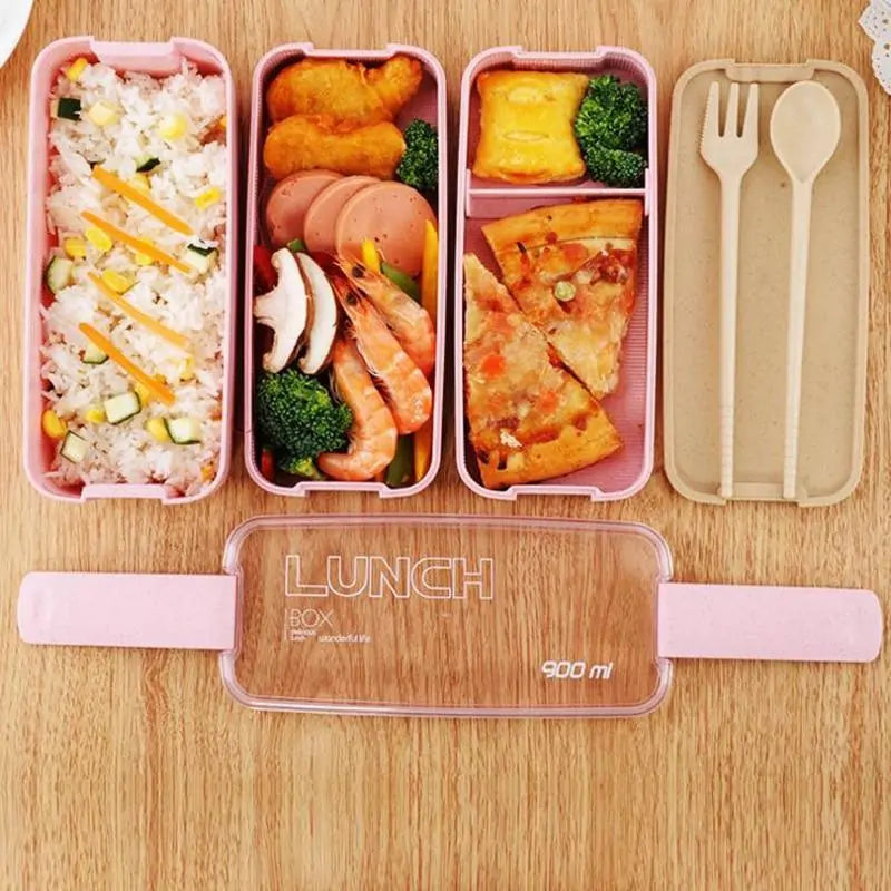 Wheat Straw Lunch Box Container Rieworkes