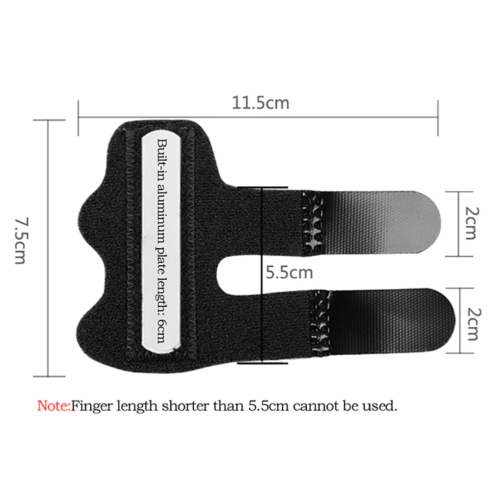Adjustable Trigger Finger Splint Straightener Corrector Brace Support Protector Rieworkes