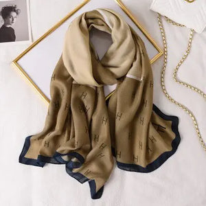 Plaid Scarf for Women Rieworkes