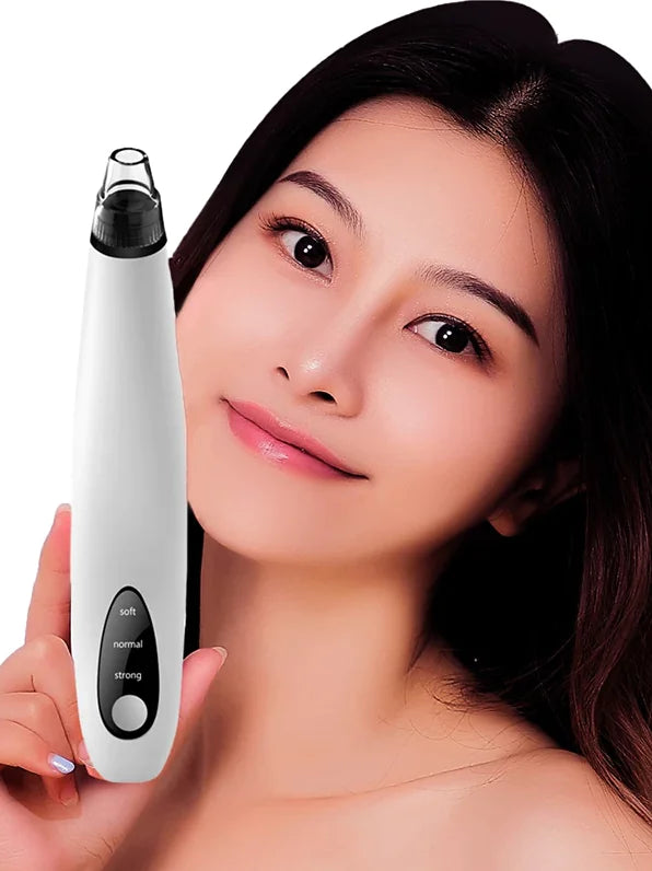 Electric Blackhead Remover Cleaner Face Diamond Pore Vacuum Suction White Heads Rieworkes