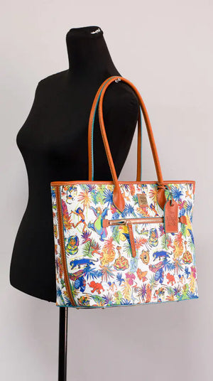 Dooney & Bourke Disney Large Jungle Book Shoulder Tote Rieworkes