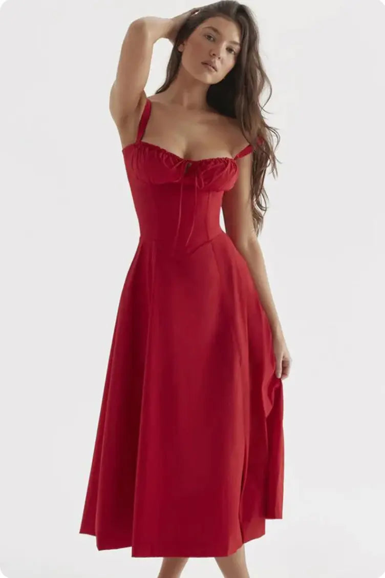 Elegant Quinn Midi Dress Rieworkes