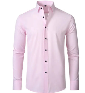 Men's Wrinkle-Free Elastic Business Shirt Mimarta