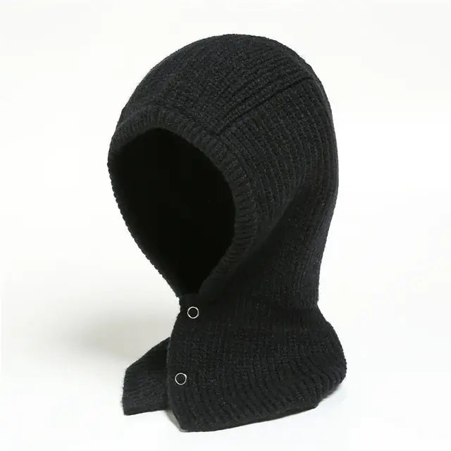Women's Winter Knitted Cap and Warm Scarf Set Mimarta