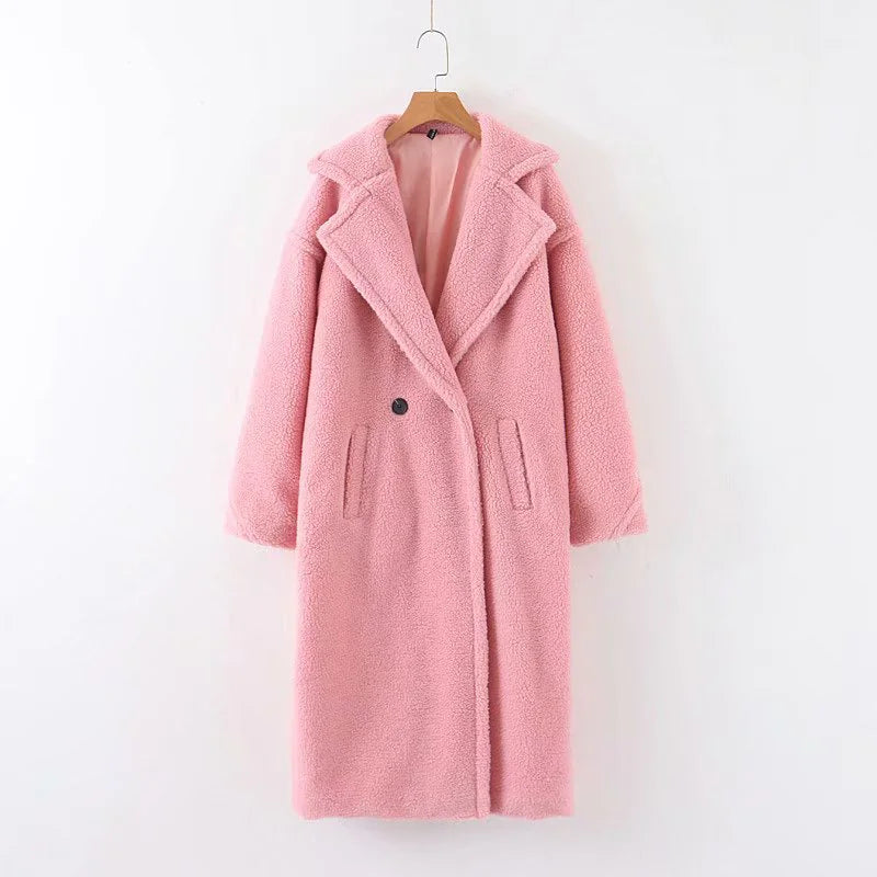 Women's Faux Fur Teddy Jacket Rieworkes