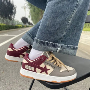 Color Matching Casual Shoes 2022 Woman Vulcanize Sneakers Breathable Sport Walking Running Spring Platform Shoes Rieworkes