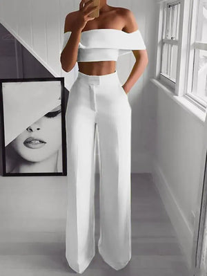 Women's Sexy Top and Pants Two-Piece Set Mimarta