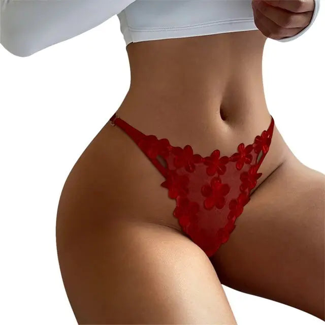 Female Underwear Lace Seamless Thongs Women Rieworkes