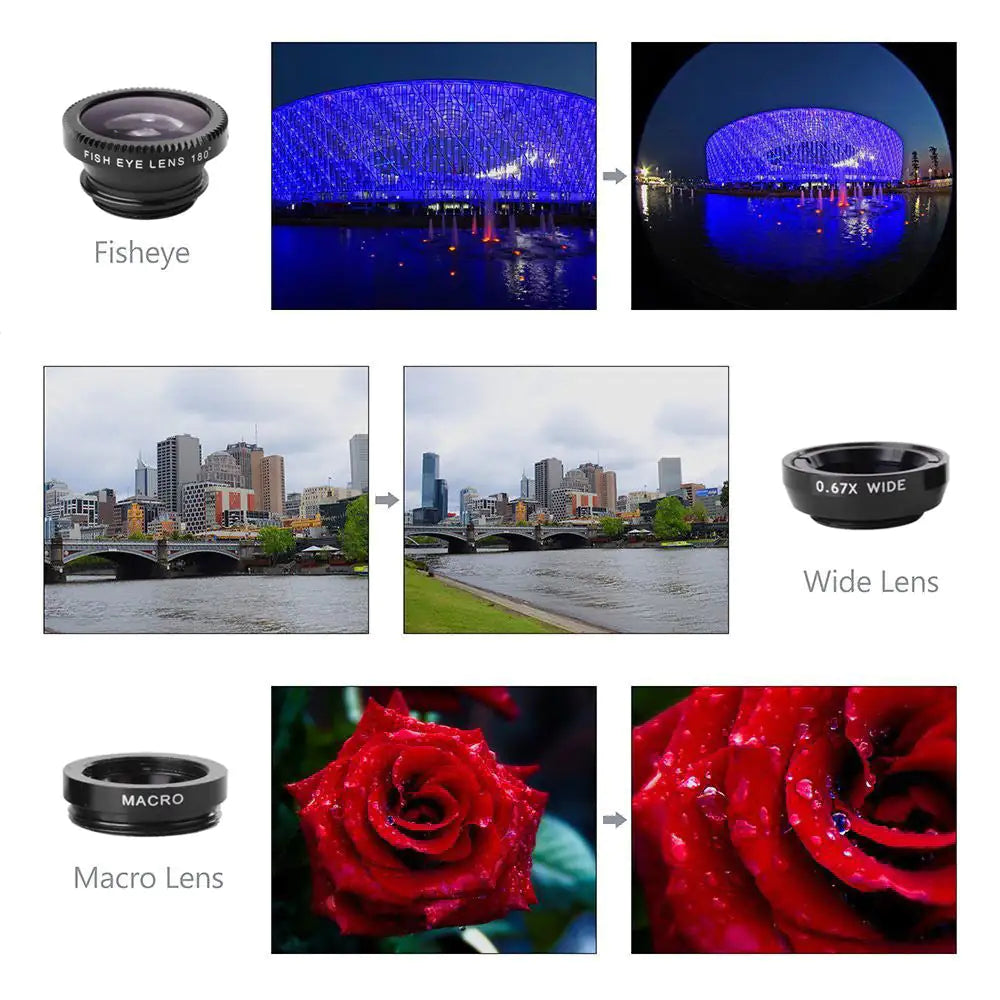 10 In 1 Smartphone Lens And Photography Selfie Bundle Rieworkes