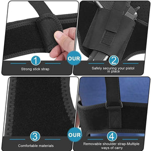 Tactical Concealed Carry Shoulder Waist Pistol Hand Gun Holder Holster Pouch US Mimarta