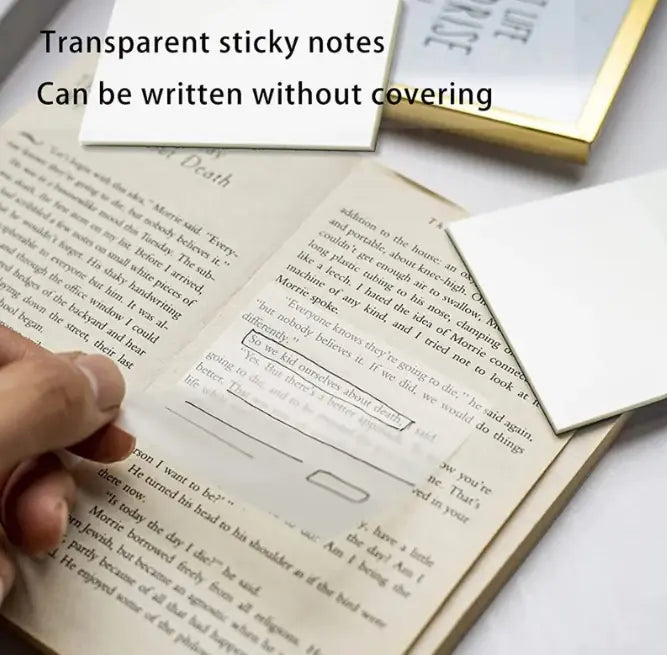 Transparent Note Sticker Rieworkes