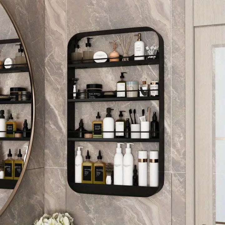 Elegant Wall-Mounted Toilet Shelf for Bathroom Organization Mimarta