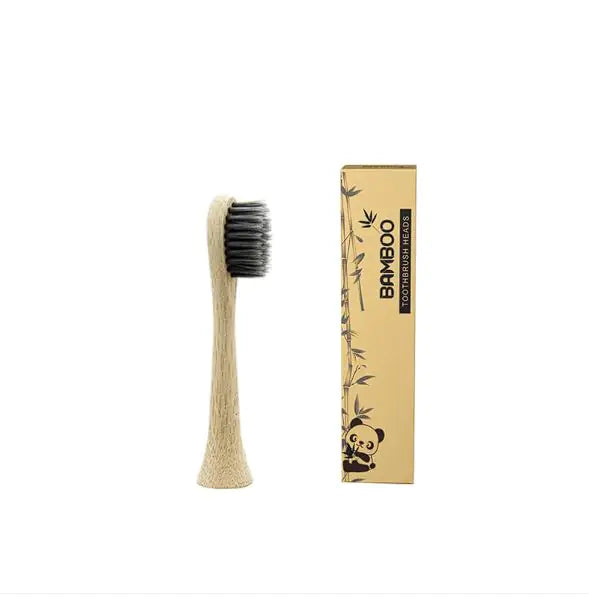 Organic Bamboo Biodegradable Electric Toothbrush Head Rieworkes