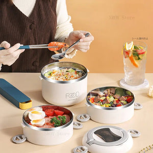 Multi-Layer Stainless Steel Lunch Box Rieworkes
