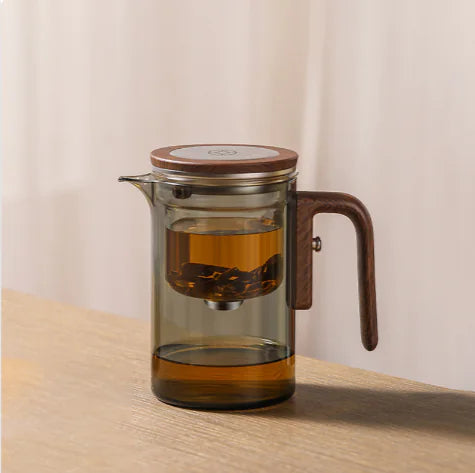 Glass Teapot with Heat-Resistant Filter Mimarta