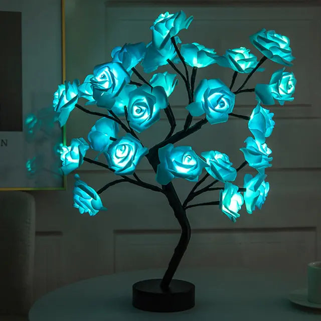 Christmas Card Tree Lights Rieworkes