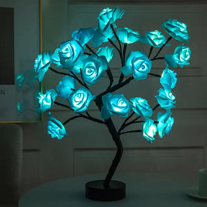 Christmas Card Tree Lights Rieworkes