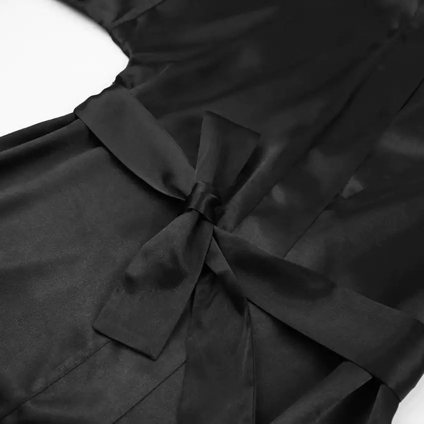 Ruby Feathered Robe Rieworkes