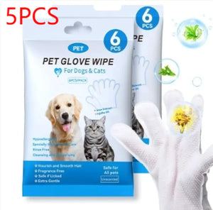 Pet Cleaning Gloves & Wipes Mimarta