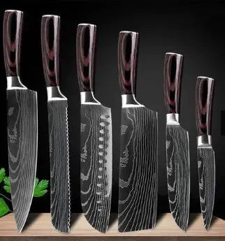 Carpenter's Special Set 6-piece Set 8-piece Set Knife Chef Knife Kitchen Knife Cooking Rieworkes