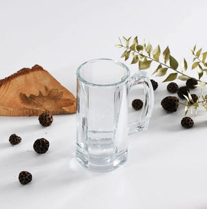 Paşabahçe 55049 Pub Beer Glasses with Handle, 2 Pieces, 355 cc Rieworkes