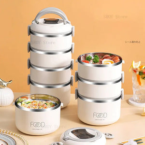 Multi-Layer Stainless Steel Lunch Box Rieworkes